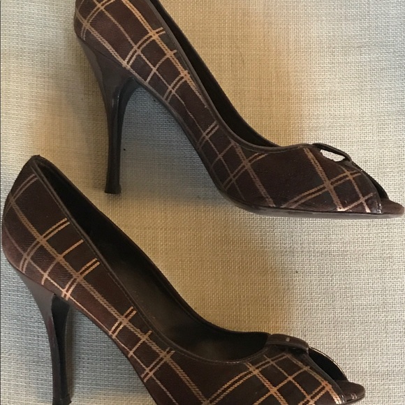 BCBG Peep Toe Pumps - Picture 6 of 6